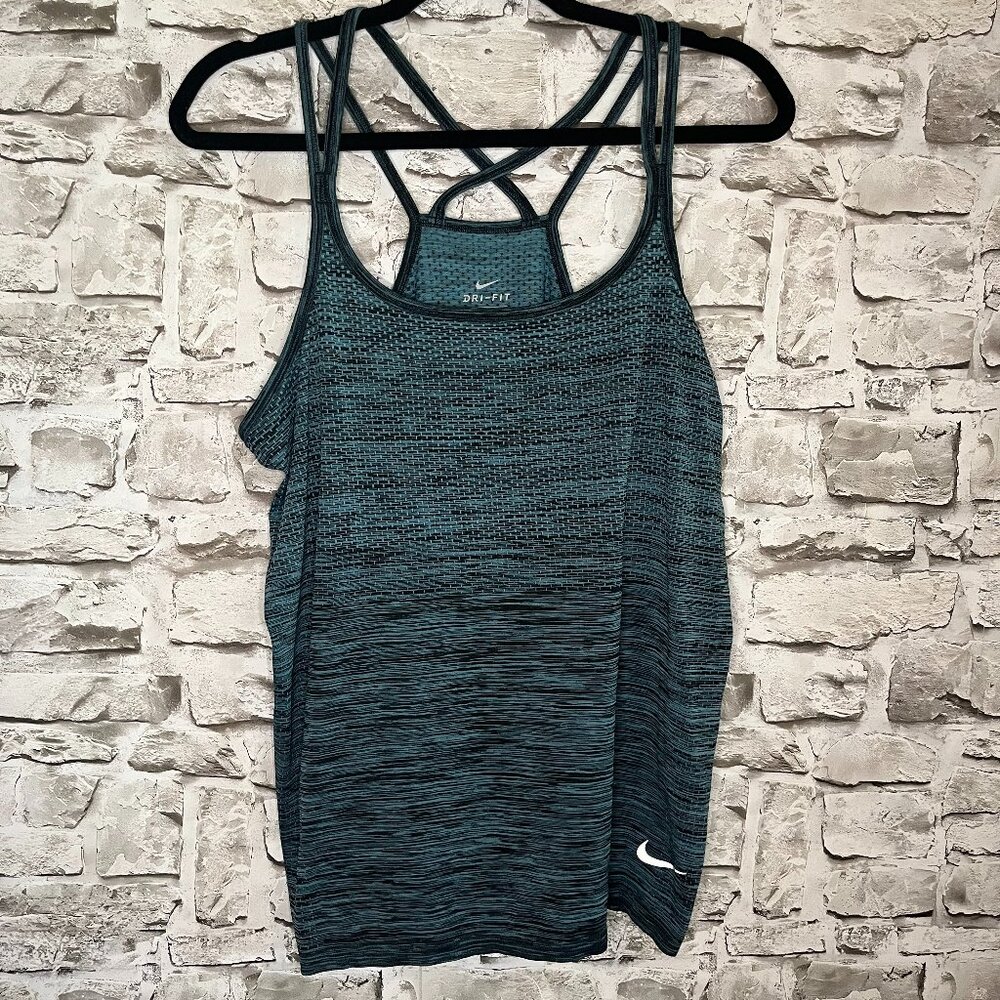 Nike DriFit Double Spaghetti Strap, Criss-Cross Tank Top